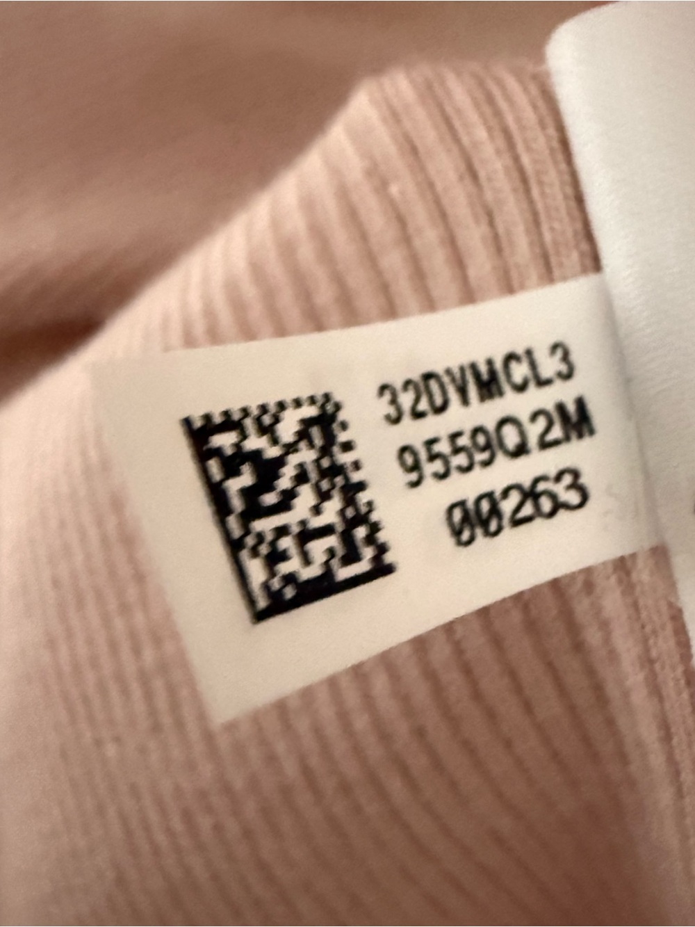 AE77 American Eagle Outfitters NWOT High Neck Blush Pink Ribbed Tank Top - XL - Picture 8 of 8